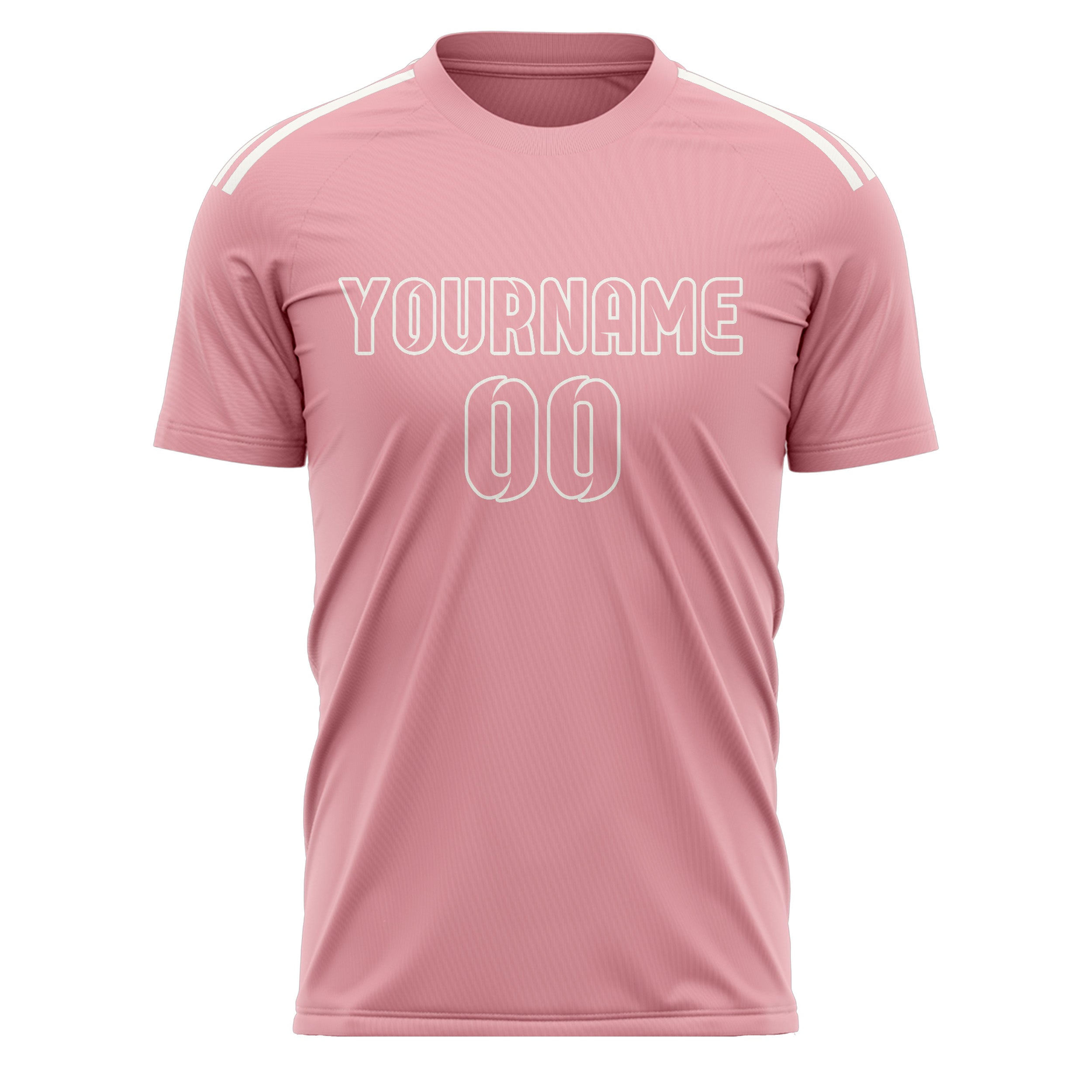 Benutzerdefiniertes Professionelles Rosa Rosa Fußballtrikot