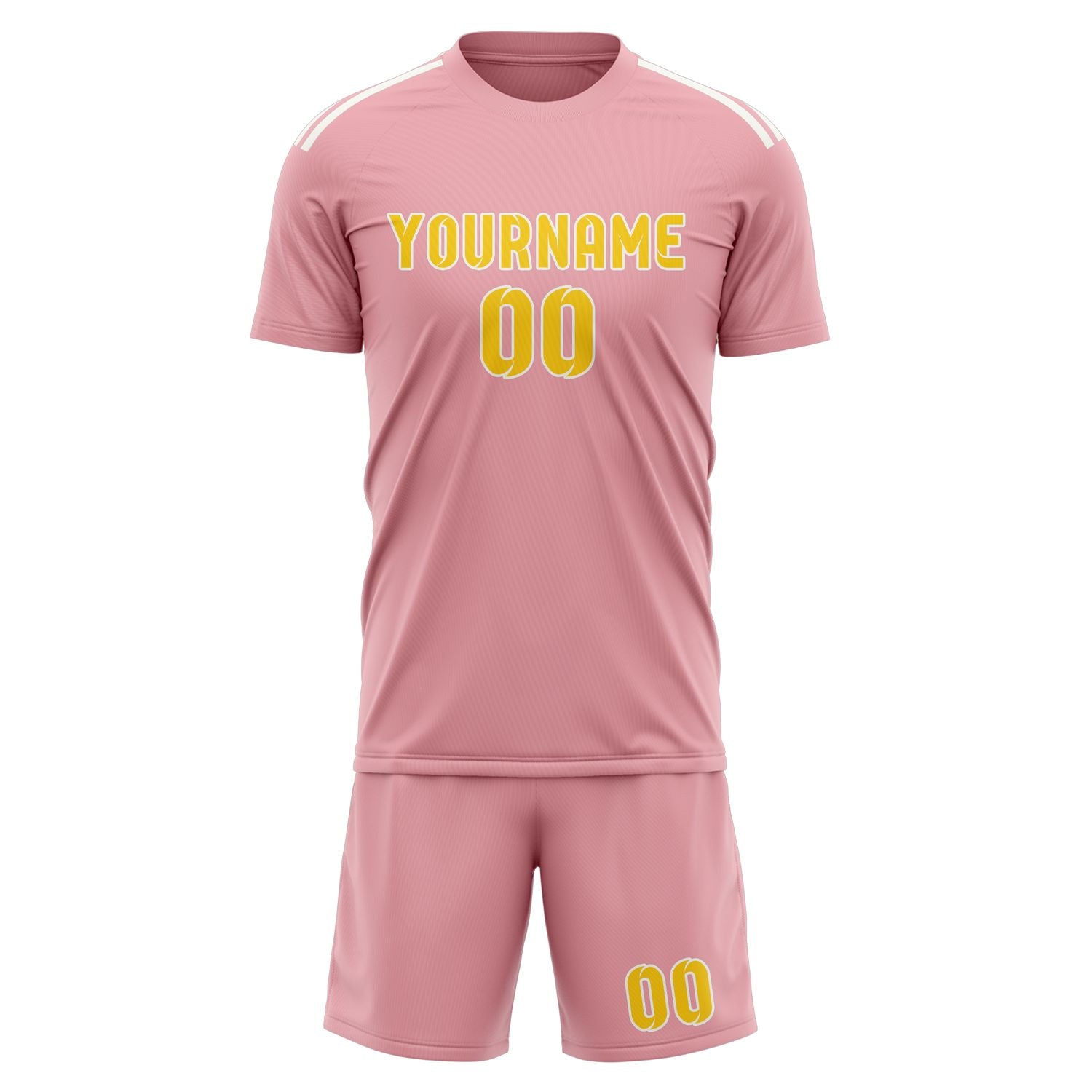 Set di maglie da football personalizzate in oro rosa professionali