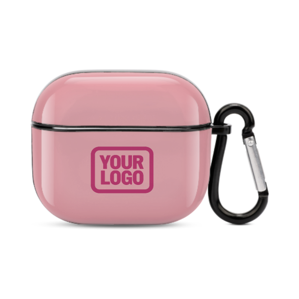 Maßgeschneidertes Rosa Rosarot AirPods-Hülle (3. Generation)