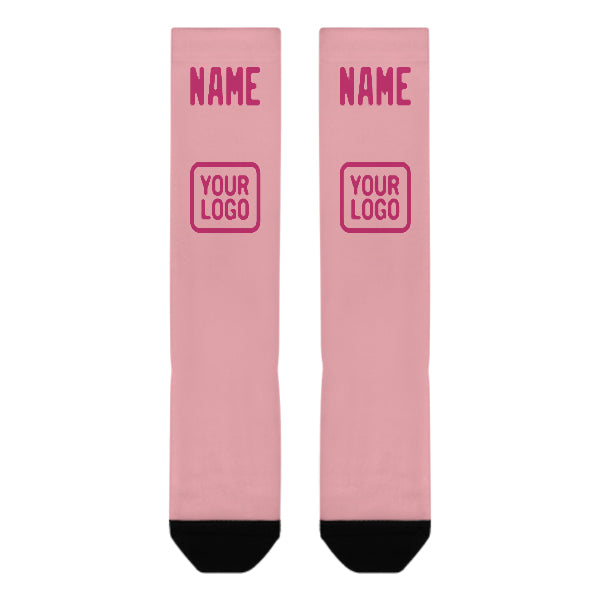 Maßgeschneidertes Rosa Rosarot Kniestrümpfe
