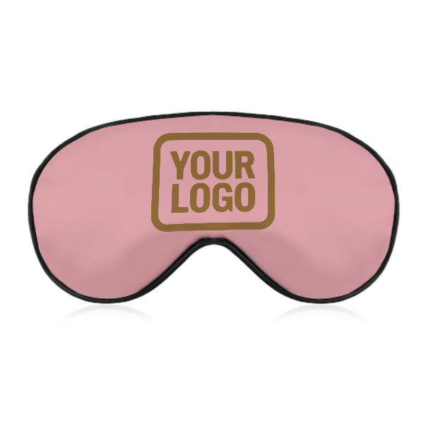 Maßgeschneidertes Rosa Khaki Schlafmaske