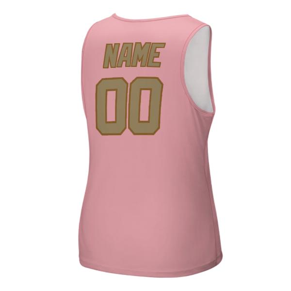 Maßgeschneidertes Rosa Hellkhaki Herren Tanktop