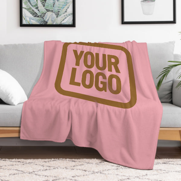 Maßgeschneidertes Rosa Khaki Decke