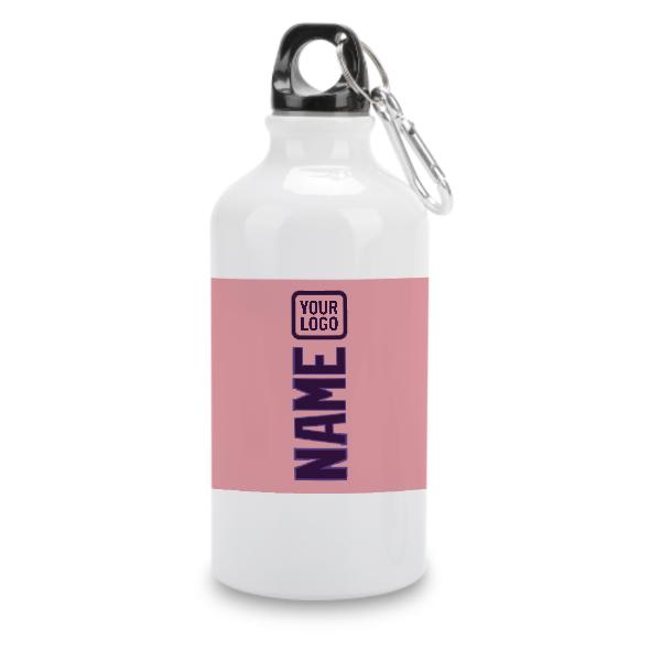 Maßgeschneidertes Rosa Lila Sportflasche