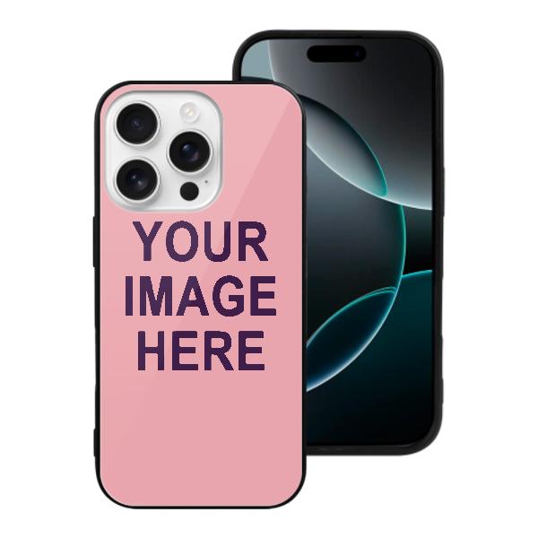 Custodia per telefono personalizzata rosa e viola
