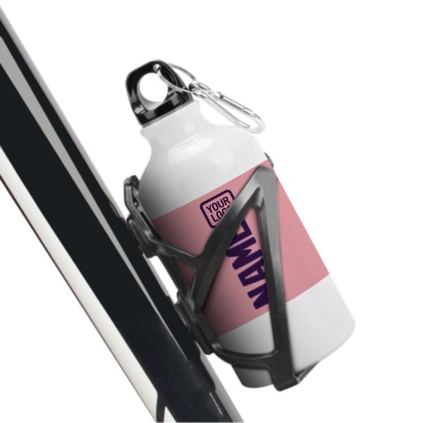 Maßgeschneidertes Rosa Lila Sportflasche