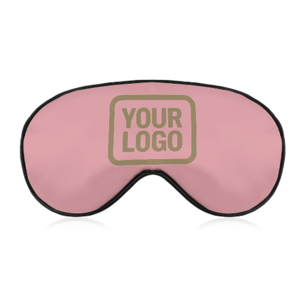 Maßgeschneidertes Rosa Hellkhaki Schlafmaske