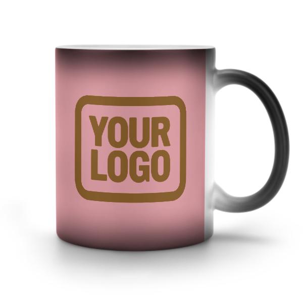 Maßgeschneidertes Rosa Khaki Magischer Becher