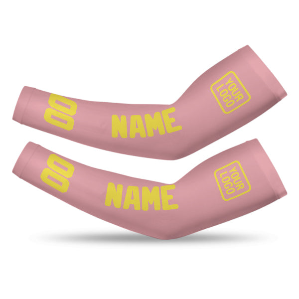 Maßgeschneidertes Rosa Blassgelb Armschutz