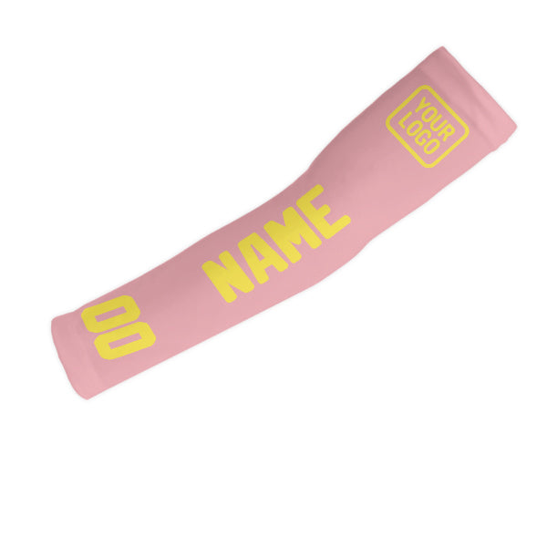 Maßgeschneidertes Rosa Blassgelb Armschutz