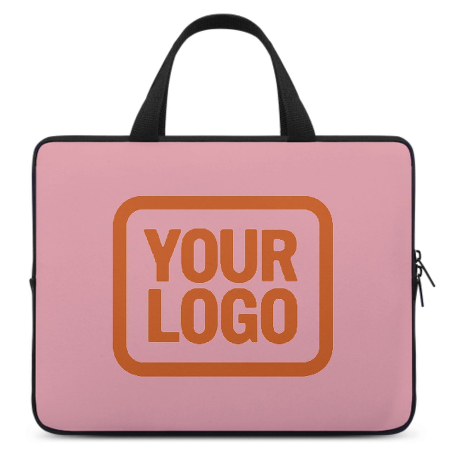 Maßgeschneidertes Rosa Orange Laptop Tasche