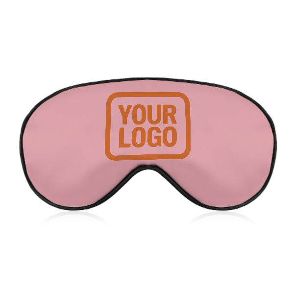 Maßgeschneidertes Rosa Orange Schlafmaske