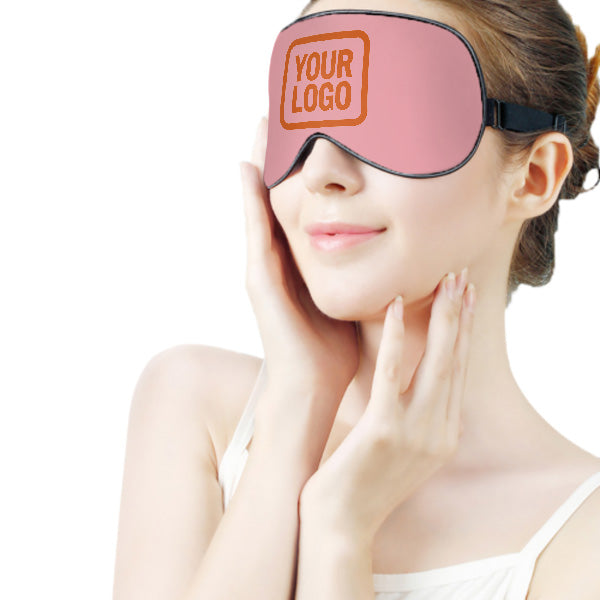 Maßgeschneidertes Rosa Orange Schlafmaske