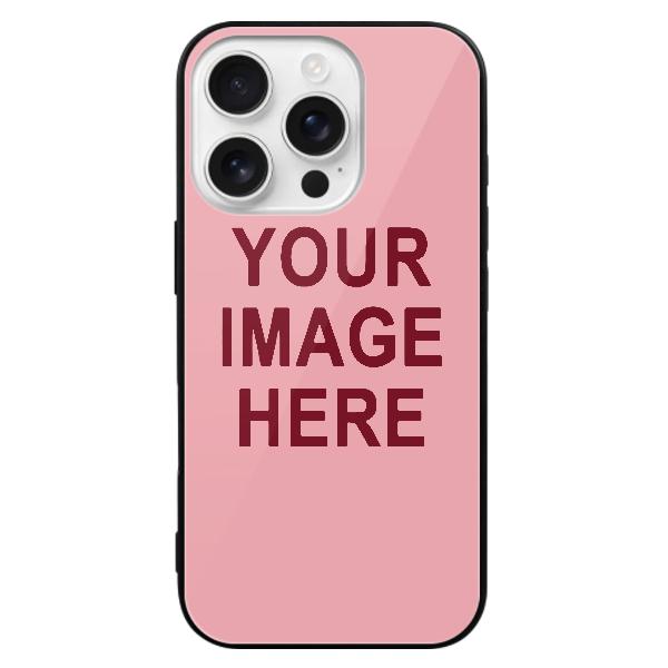 Custodia per telefono personalizzata rosa cremisi