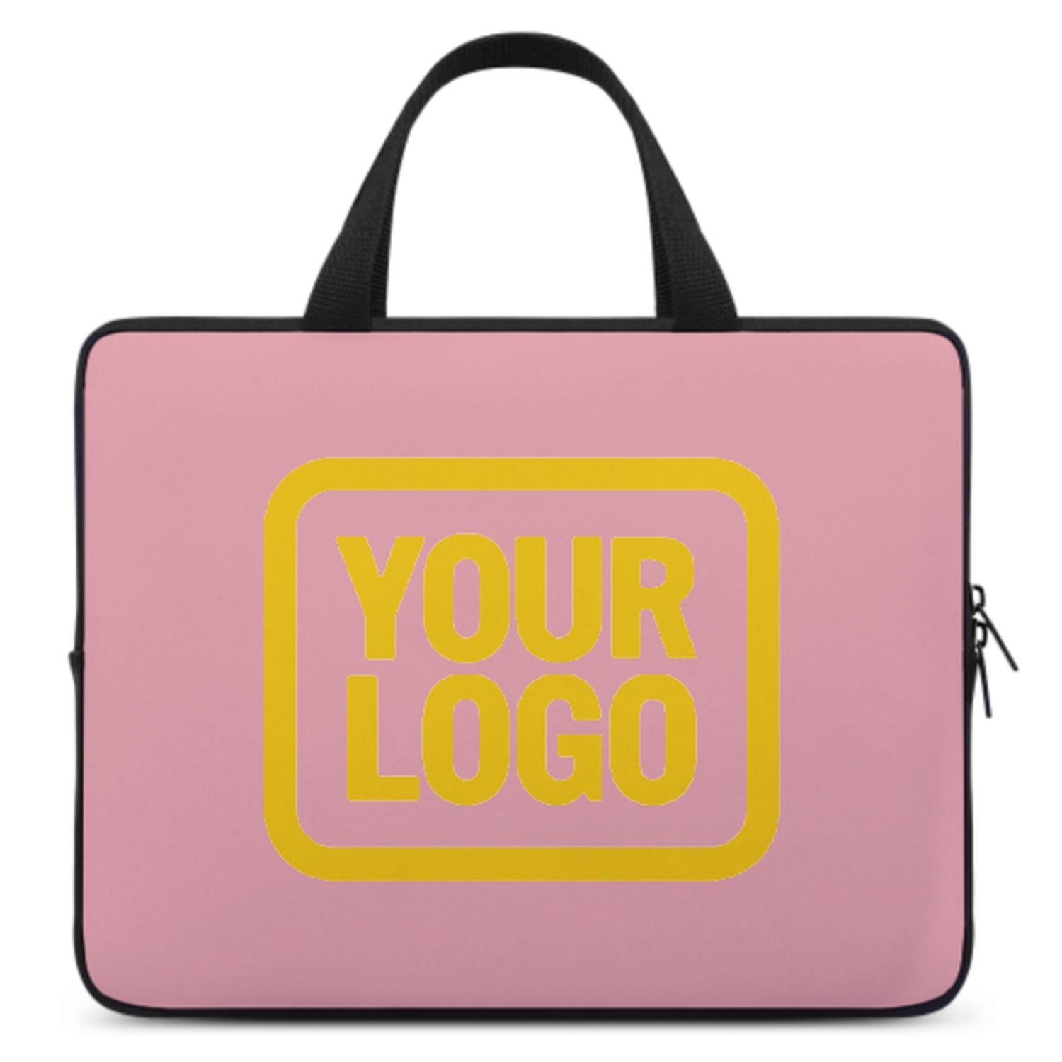 Maßgeschneidertes Rosa Gold Laptop Tasche