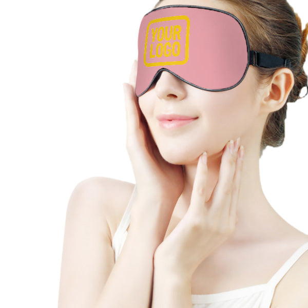 Maßgeschneidertes Rosa Gold Schlafmaske