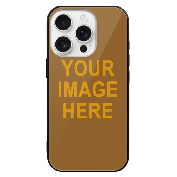 Custodia per telefono personalizzata color cachi e giallo