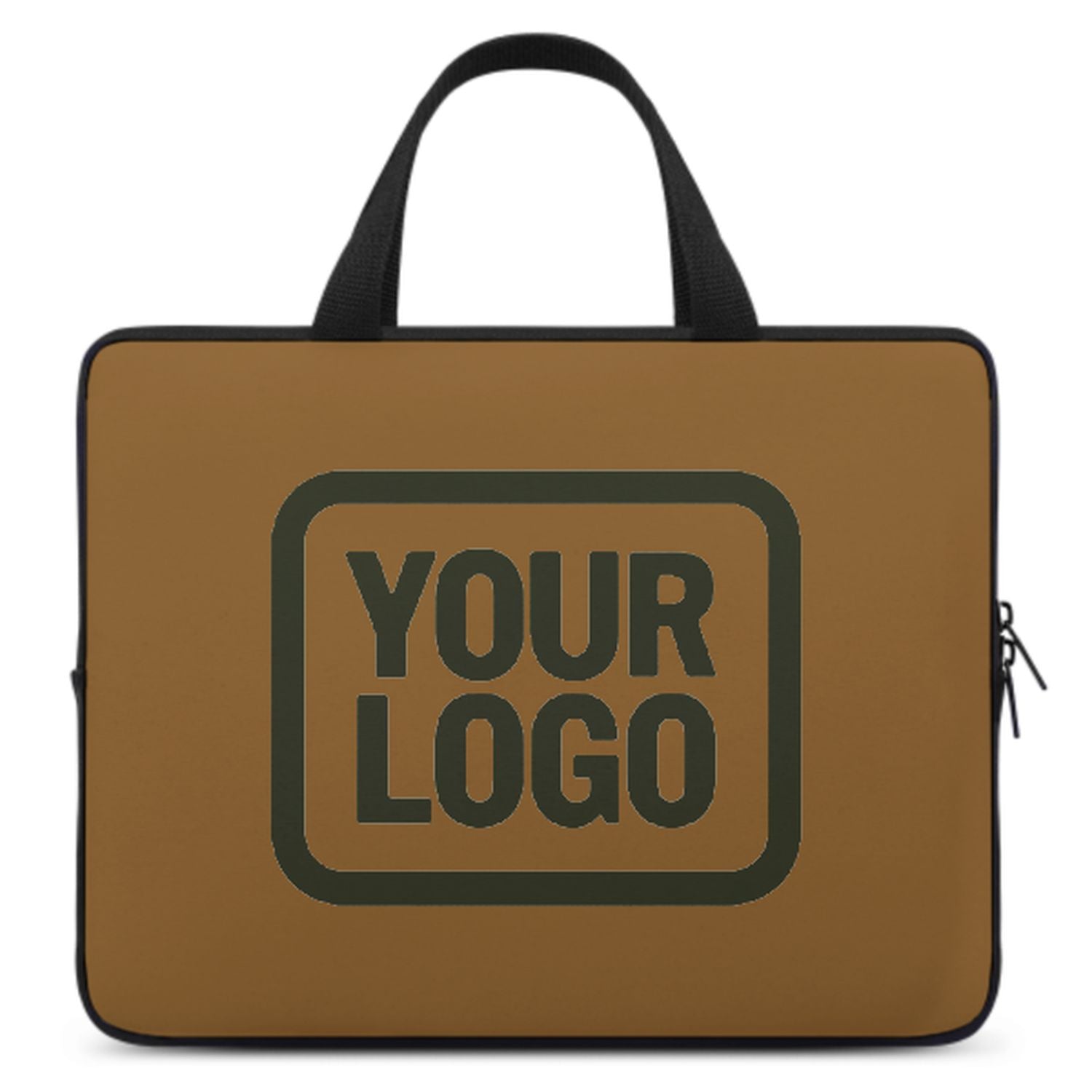 Maßgeschneidertes Khaki Olive Laptop Tasche
