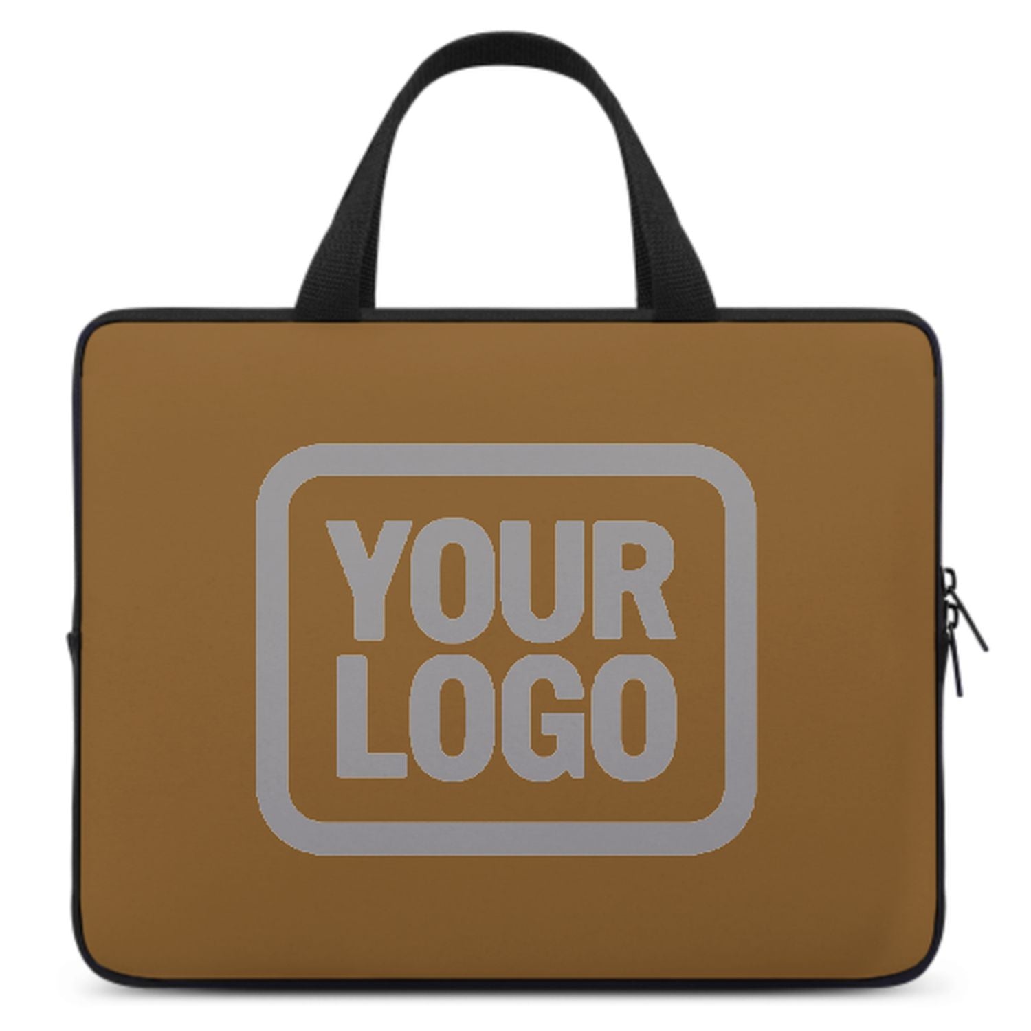 Maßgeschneidertes Khaki Gray Laptop Tasche