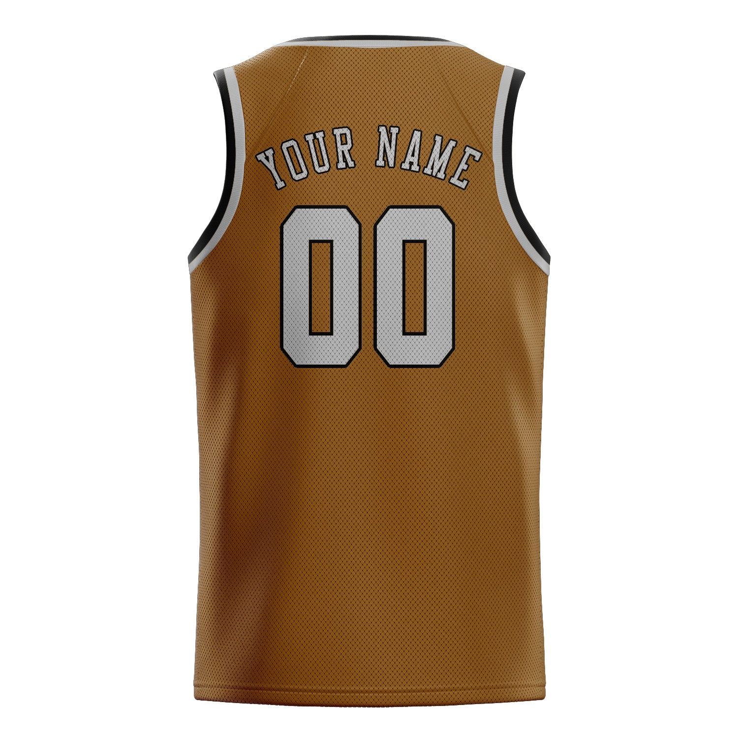 Benutzerdefiniertes Professionelles Khaki Grau Basketballtrikot