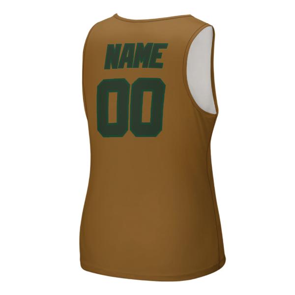 Maßgeschneidertes Khaki Tannengrün Herren Tanktop