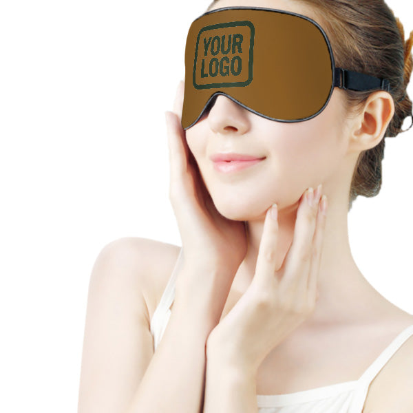 Maßgeschneidertes Khaki Tannengrün Schlafmaske