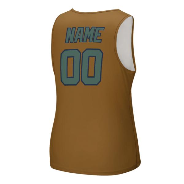 Maßgeschneidertes Khaki Blaugrün Herren Tanktop