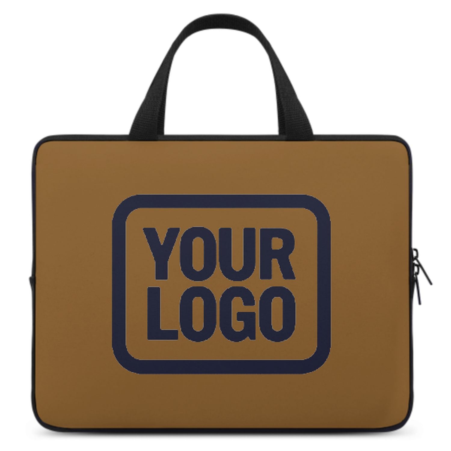 Maßgeschneidertes Khaki Navy Laptop Tasche