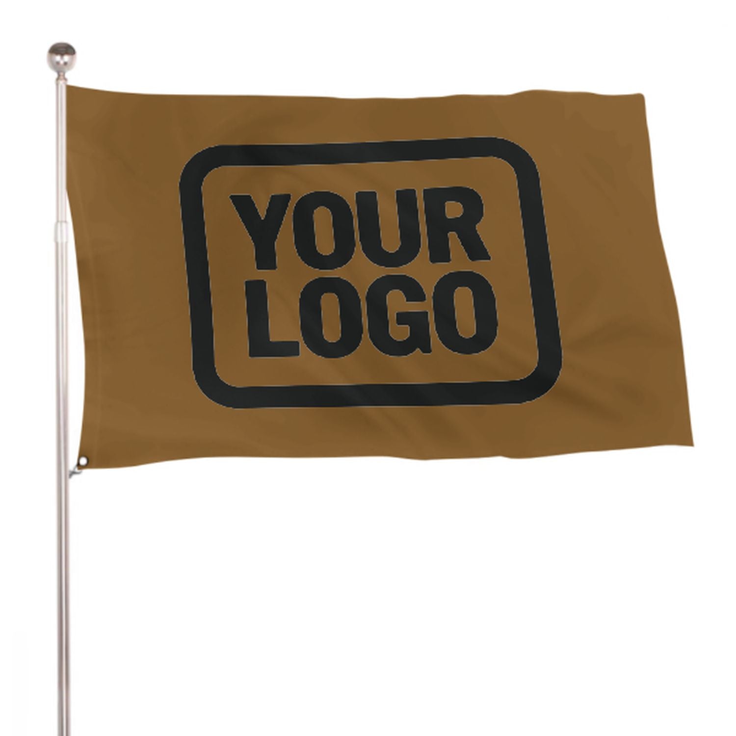 Maßgeschneidertes Khaki Schwarz Flagge