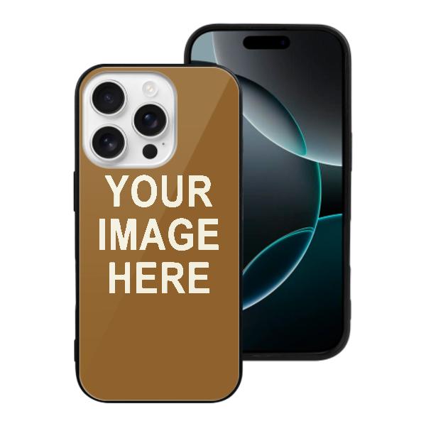 Custodia per telefono personalizzata color cachi e beige