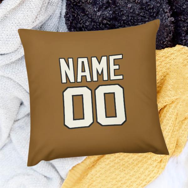 Maßgeschneidertes Khaki Beige Kissenbezug