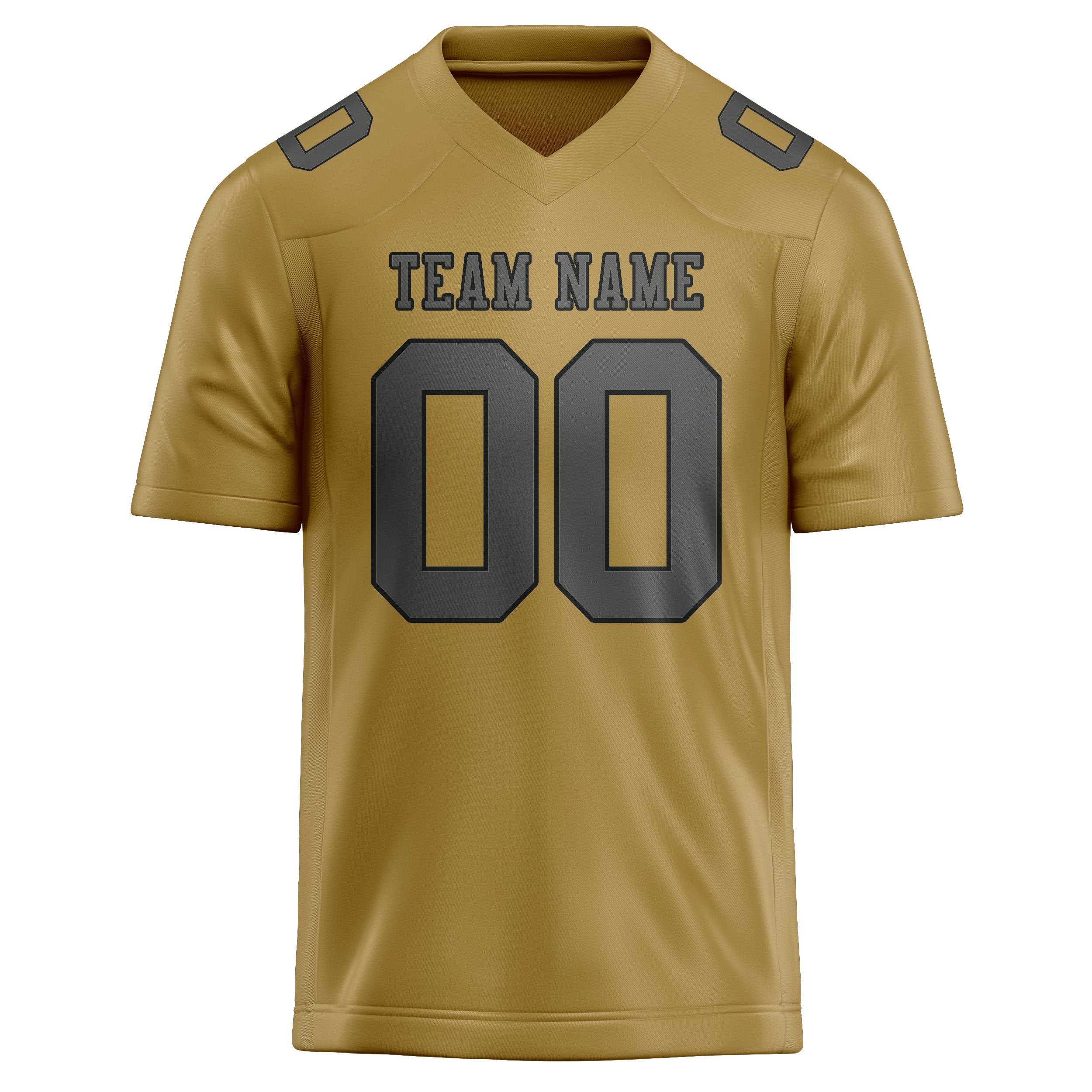 Maßgeschneidertes Professionelles Khaki Dunkelgrau Rugbytrikot