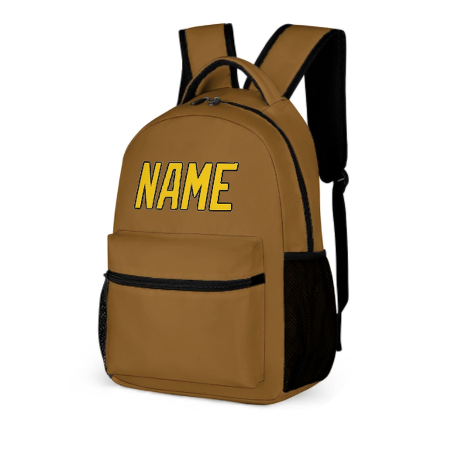 Maßgeschneidertes Khaki Gold Kinderrucksack