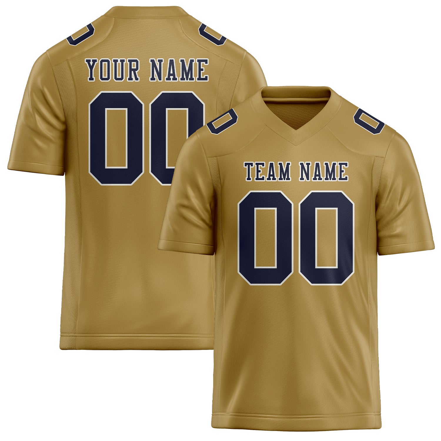 Maßgeschneidertes Professionelles Khaki Stahlblau Rugbytrikot