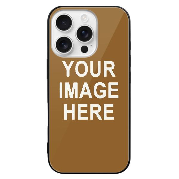 Custodia per telefono personalizzata color cachi e bianco