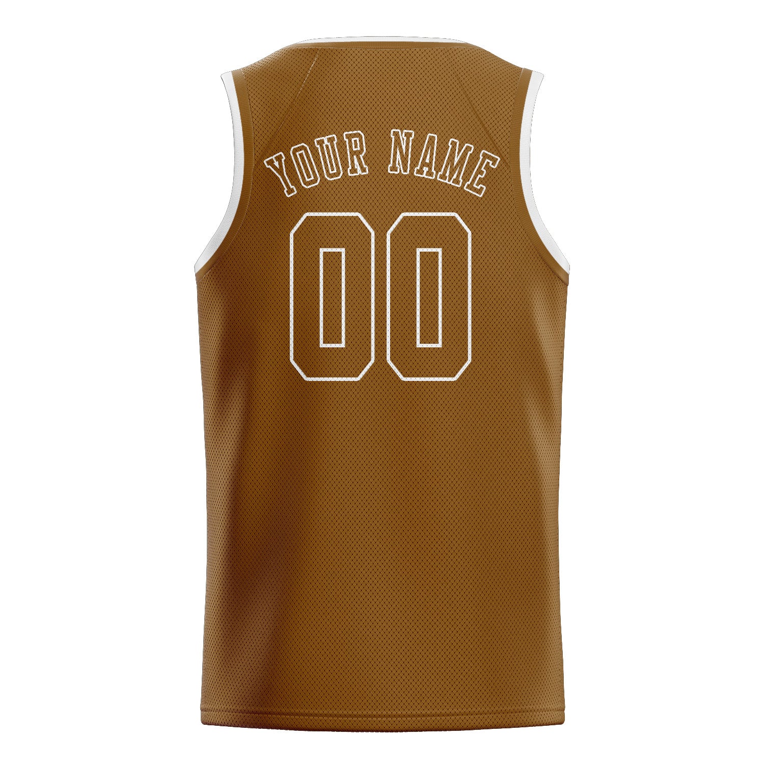 Benutzerdefiniertes Professionelles Khaki Khaki Basketballtrikot