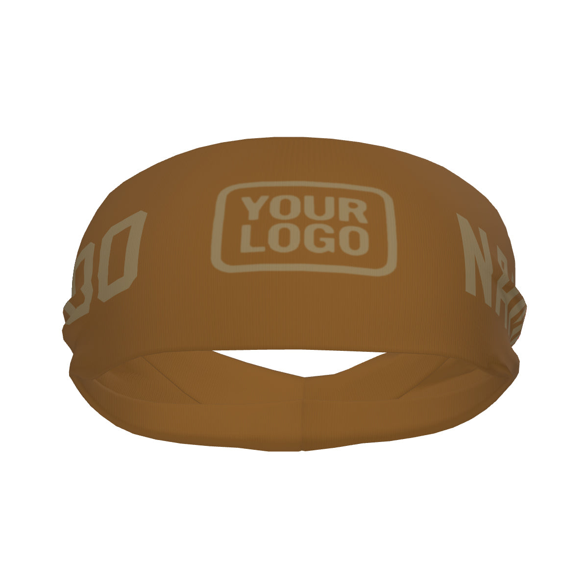 Fascia sportiva personalizzata color cachi chiaro