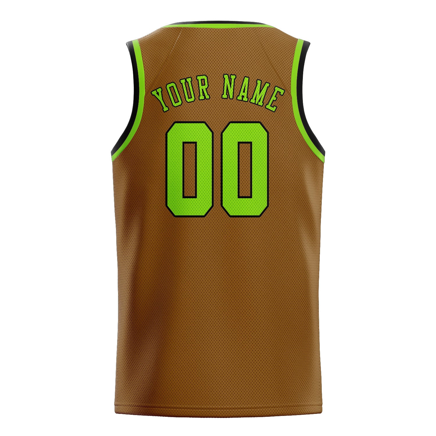 Benutzerdefiniertes Professionelles Khaki Smaragdgrün Basketballtrikot