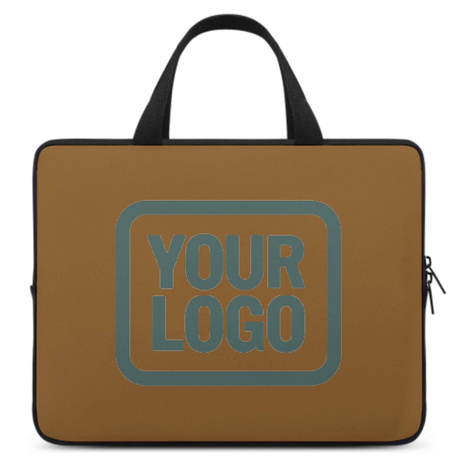 Maßgeschneidertes Khaki Blue Green Laptop Tasche