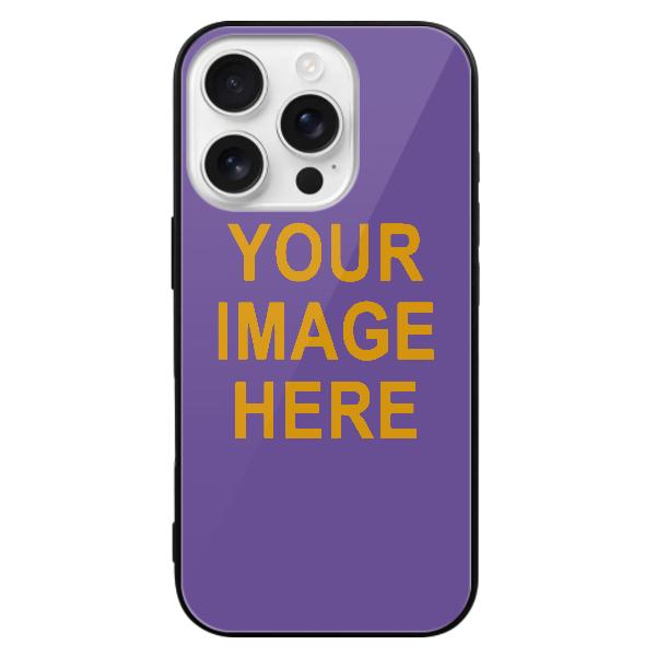 Custodia per telefono personalizzata color giallo lavanda