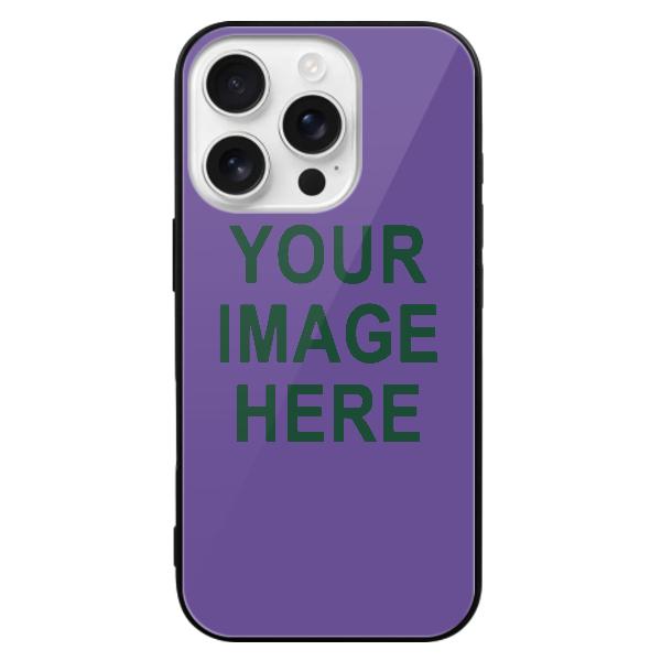 Custodia per telefono personalizzata color verde muschio e lavanda