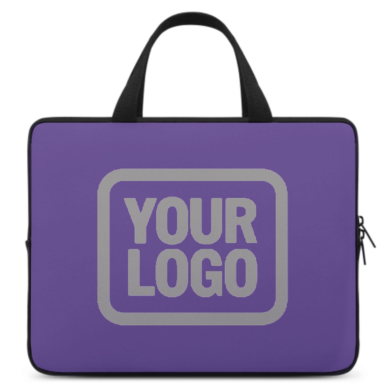 Maßgeschneidertes Lavendel Gray Laptop Tasche