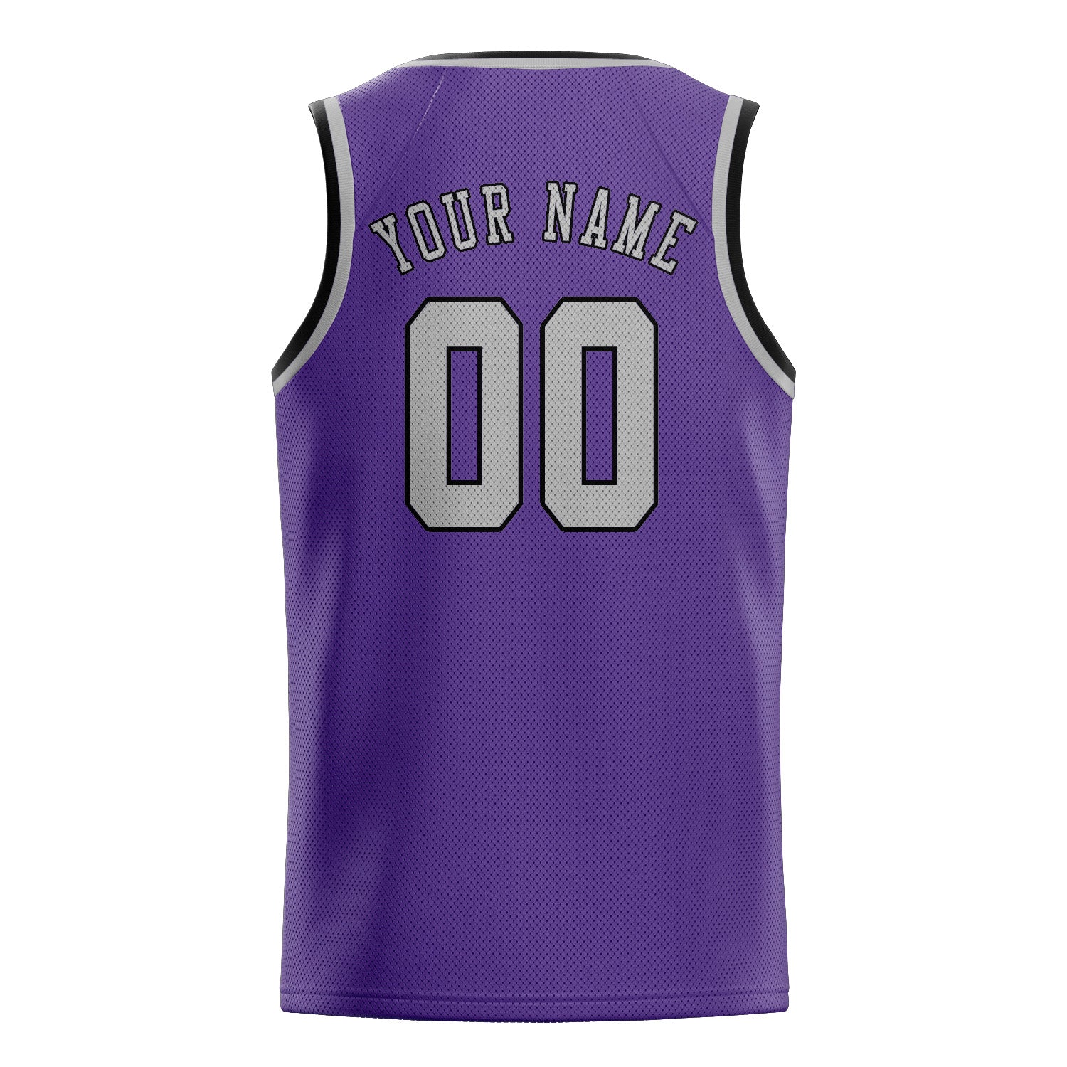 Benutzerdefiniertes Professionelles Lavendel Grau Basketballtrikot