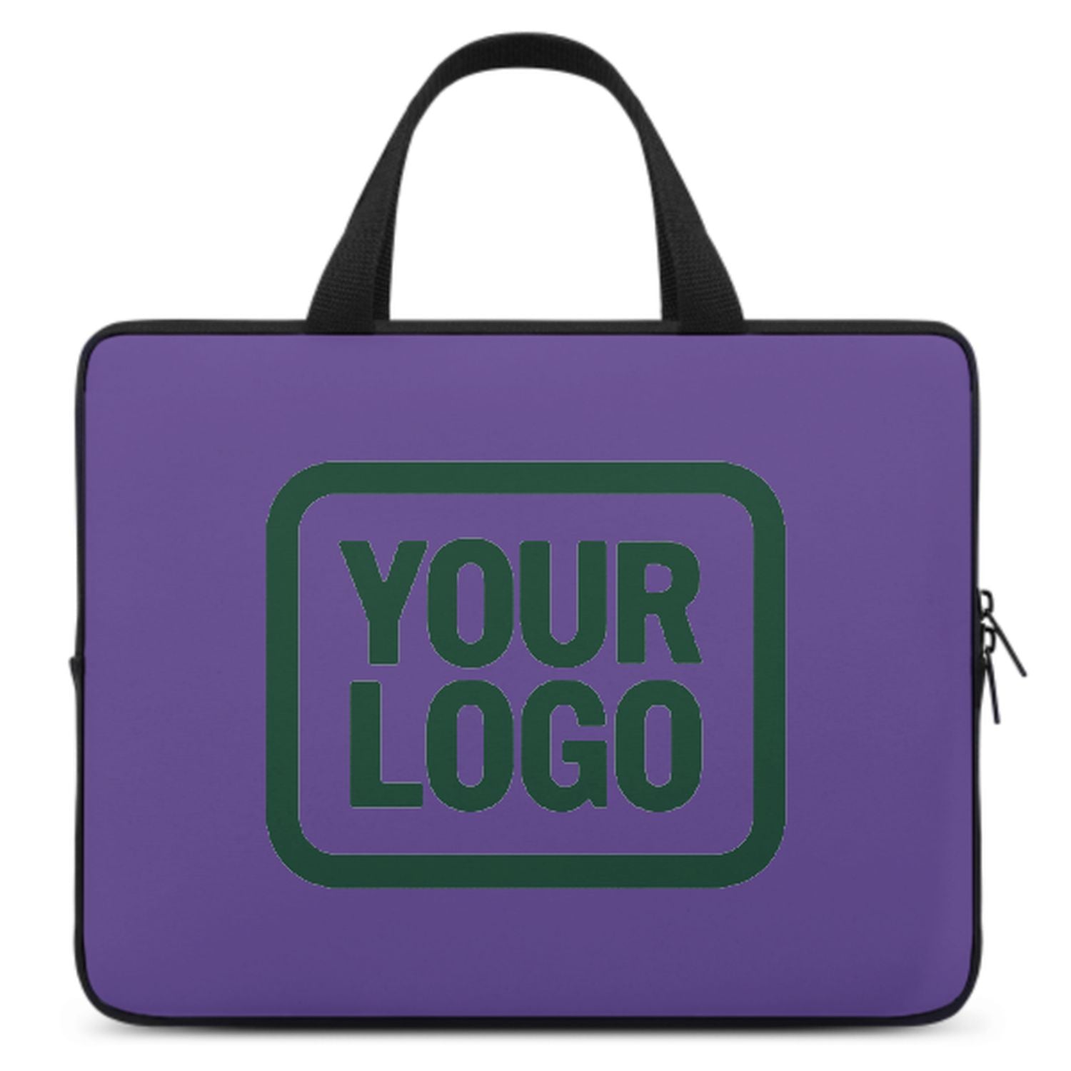 Maßgeschneidertes Lavendel Green Laptop Tasche