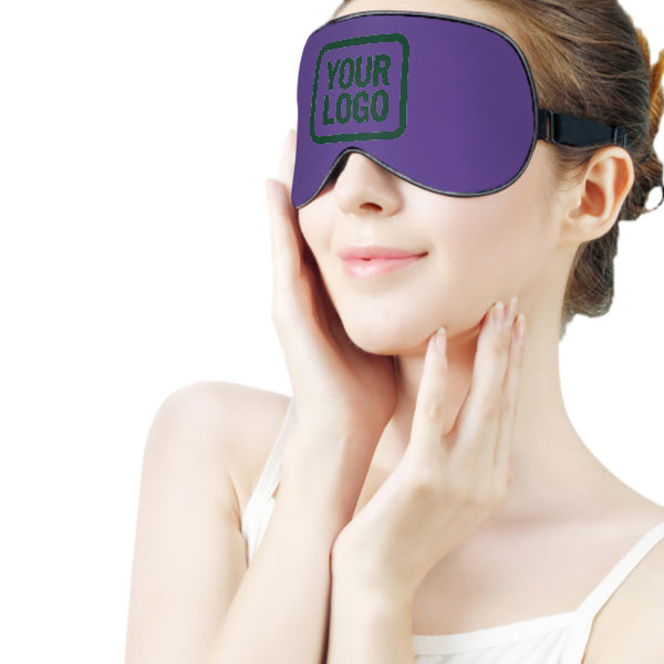 Maßgeschneidertes Lavendel Moosgrün Schlafmaske