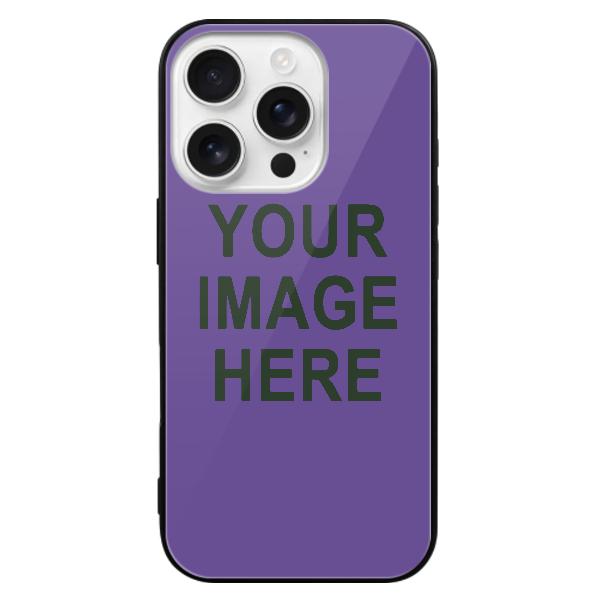 Custodia per telefono personalizzata color lavanda e abete verde