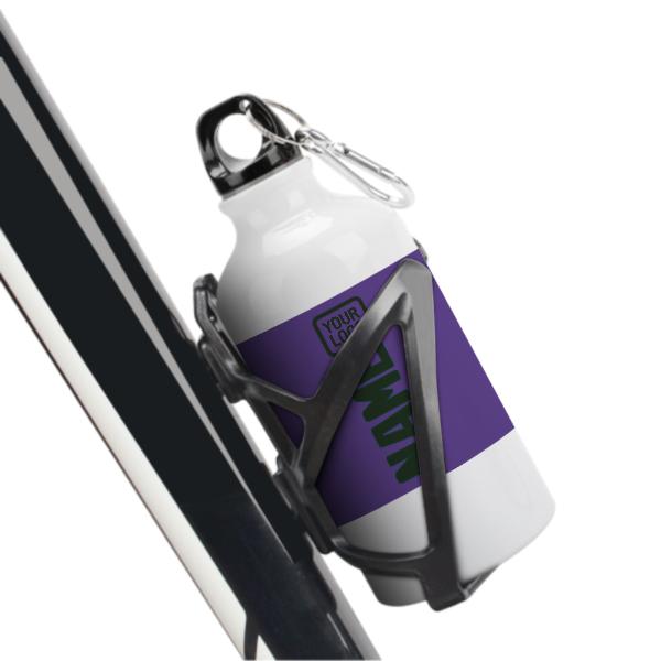 Maßgeschneidertes Lavendel Tannengrün Sportflasche