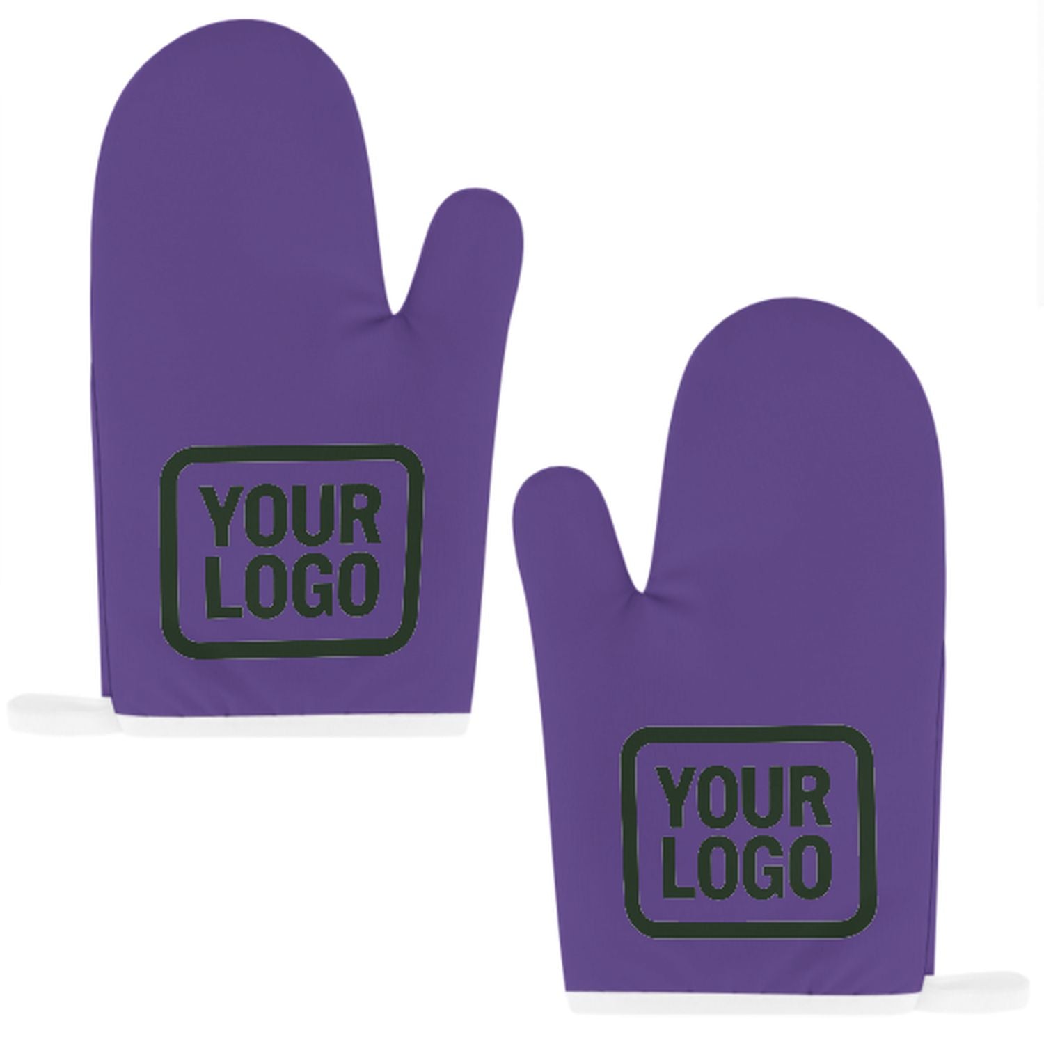 Maßgeschneidertes Lavendel  Tannengrün Topfhandschuh Set – 2-teilig