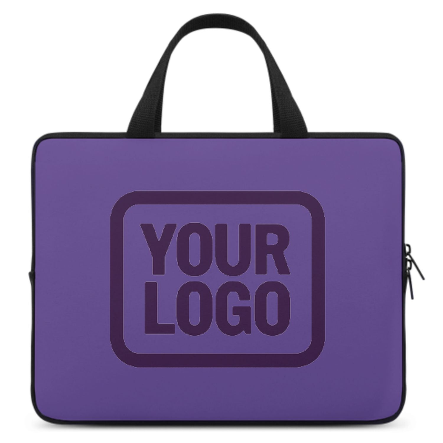 Maßgeschneidertes Lavendel Purple Laptop Tasche