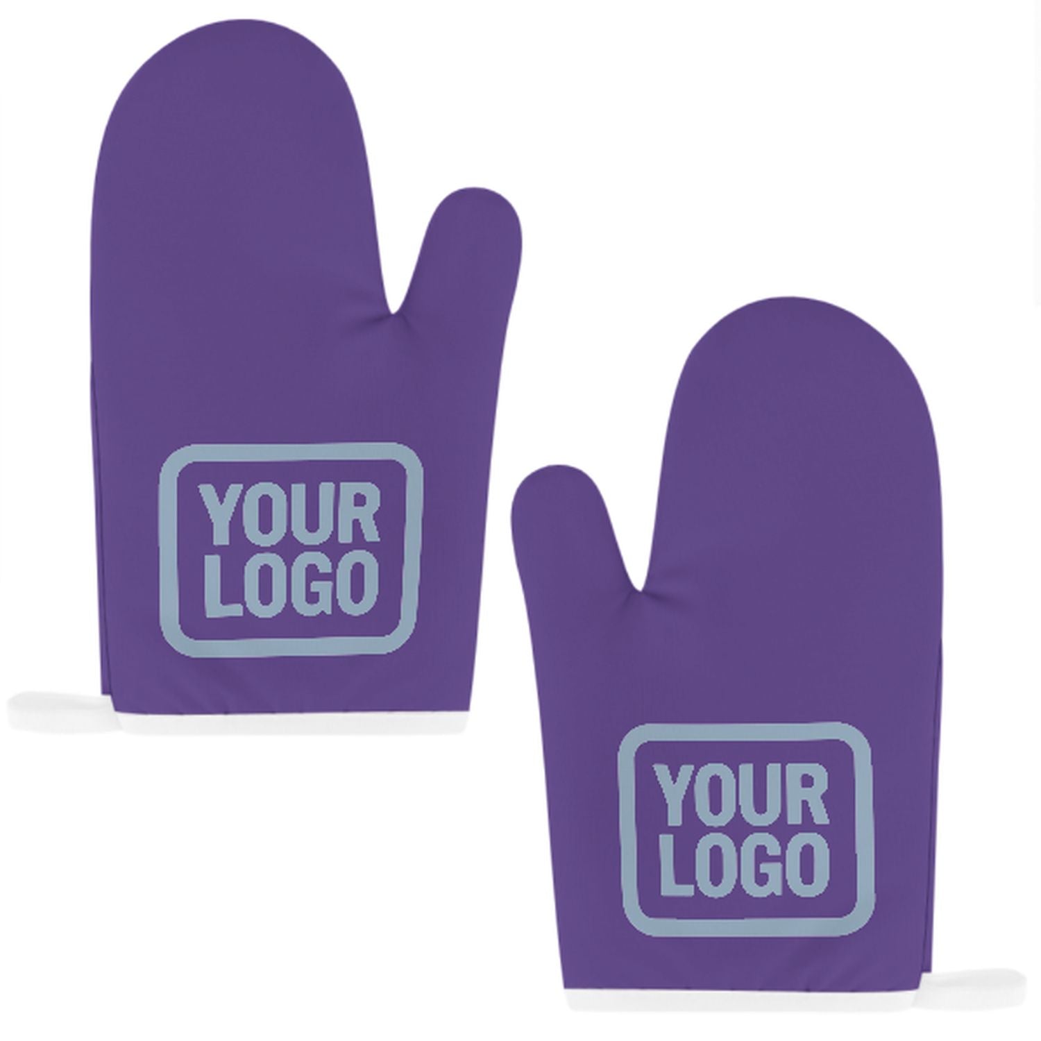 Maßgeschneidertes Lavendel  Hellblau Topfhandschuh Set – 2-teilig